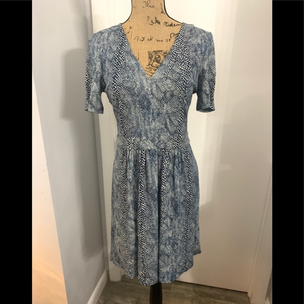 Tory Burch Snakeprint Jersey Dress - Picture 5 of 8